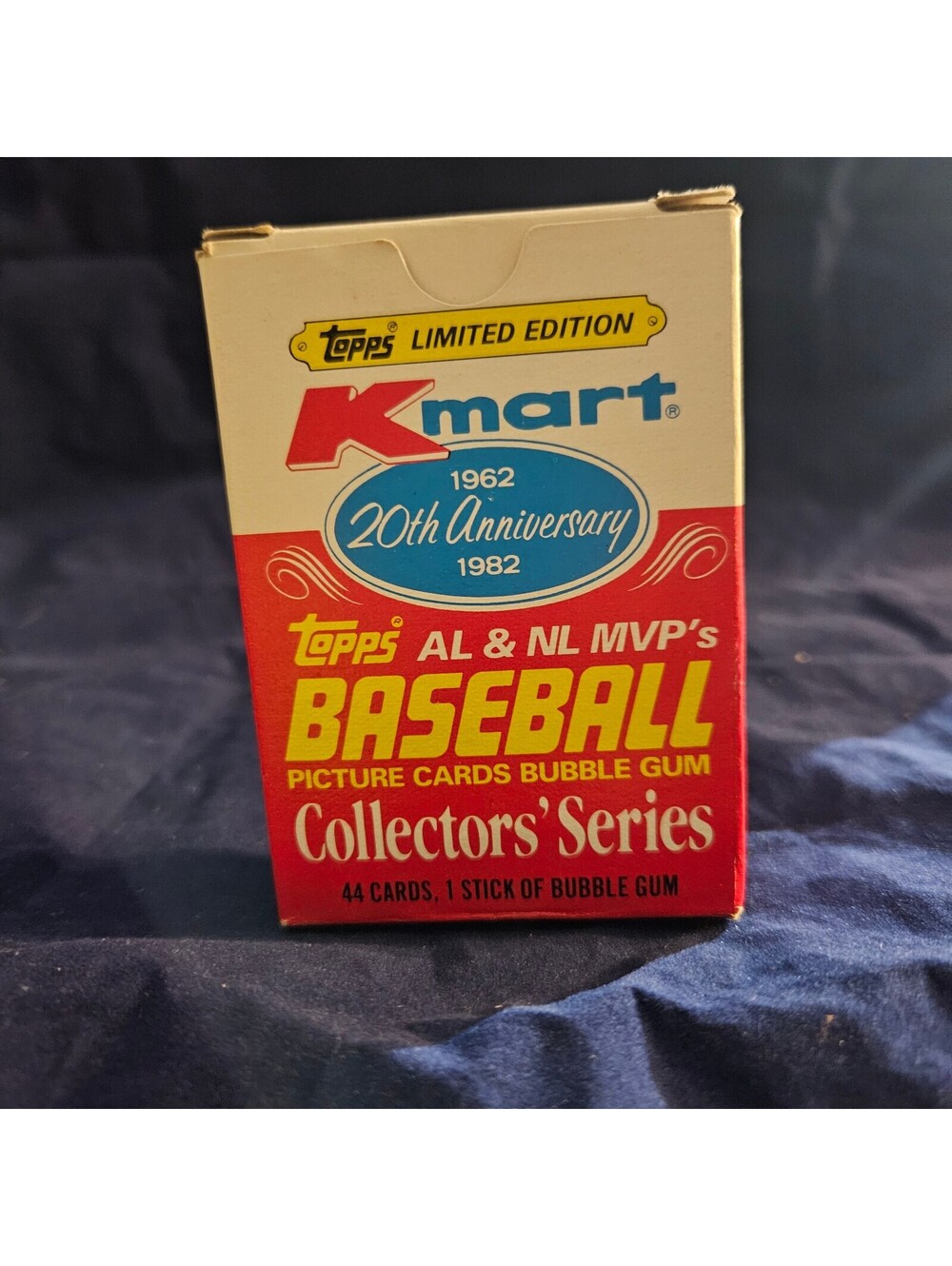 Topps Kmart 20th Anniversary 1982 Baseball MVP Collector's Series Cards with Box
